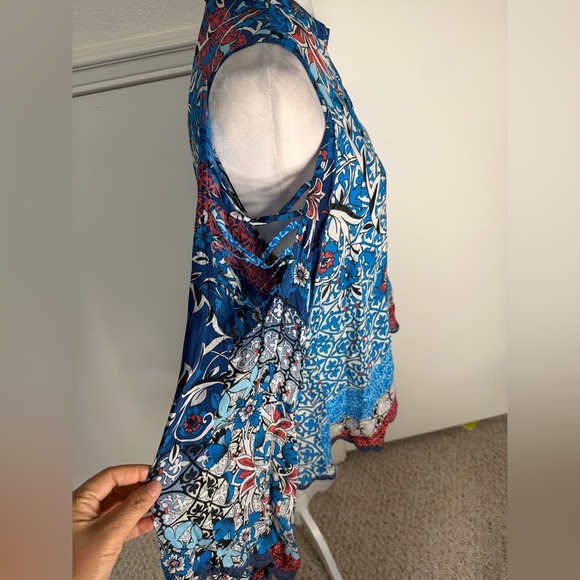 Johnny Was Plus Bondi Printed Poncho Top Size XS NWOT - Picture 5 of 11